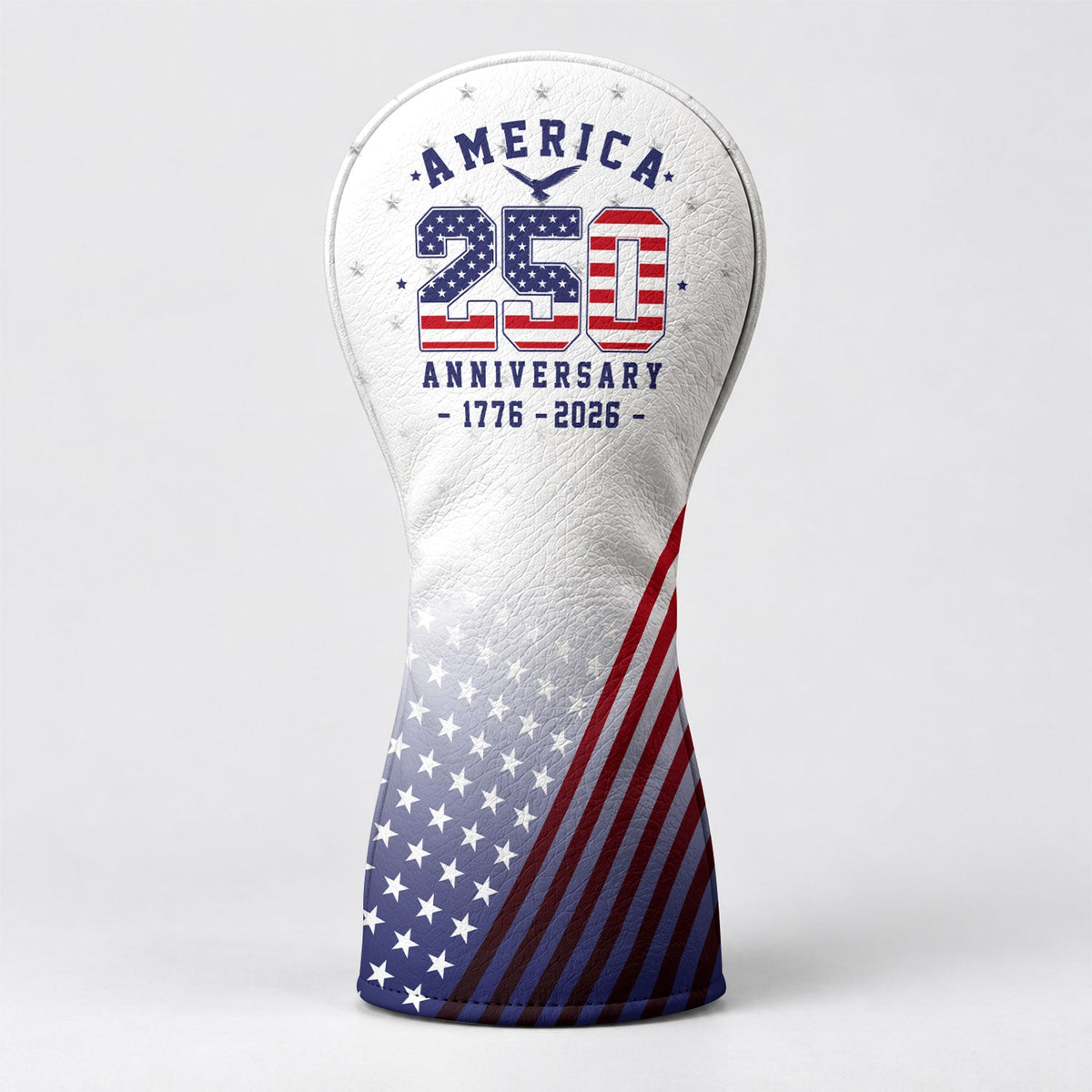 America 250 Anniversary 1776-2026 Flag Golf Head Cover, Golf Gift, Gift For Golfers