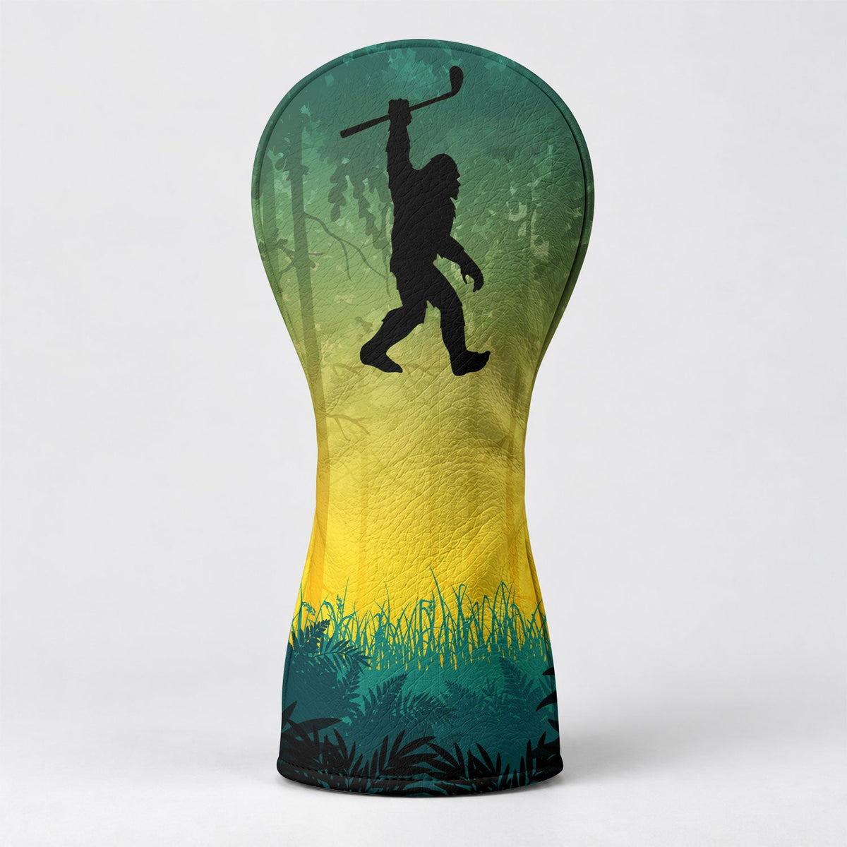 Not All Who Wander Are Lost Bigfoot Sasquatch Headcover, Golf Lover Gift, Golf Gift