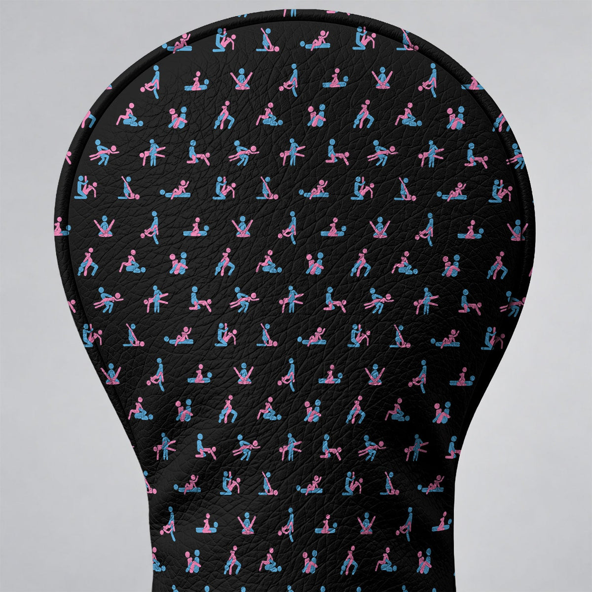 Funny Stick Figure Naughty Position Golf Head Cover, Golf Gifts For Him, Driver Cover