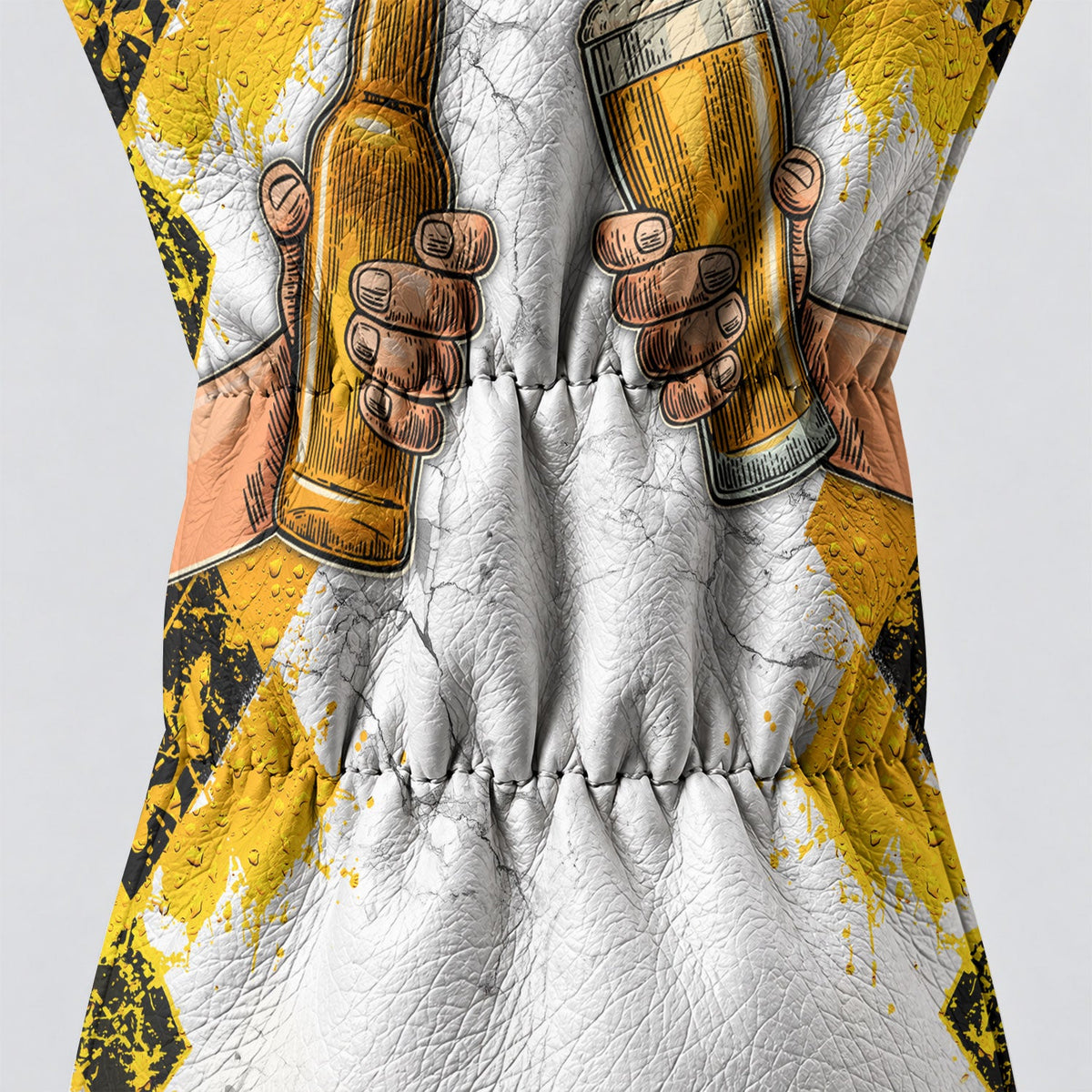 Golf And Beer That's Why I'm Here Argyle Headcover, Beer Lover Golf Gift, Golfer Gift