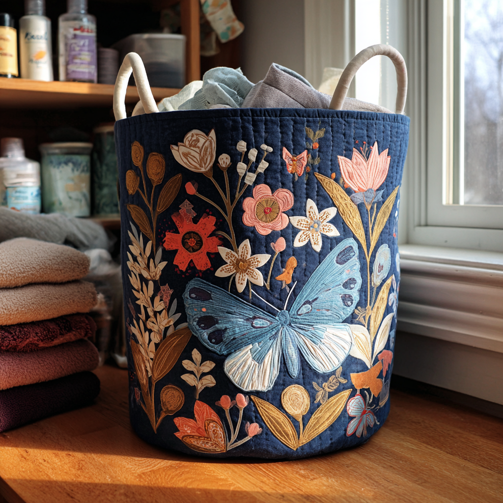 Bloom Flight Laundry Basket Laundry Gifts, Housewarming Gift Ideas, Mother's Day Gifts