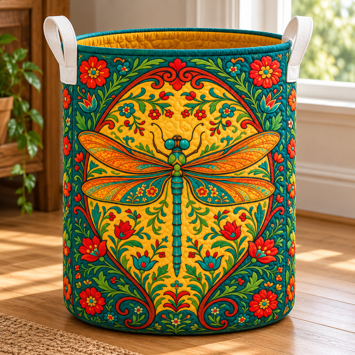 Dragonfly Christmas Gifts laundry basket