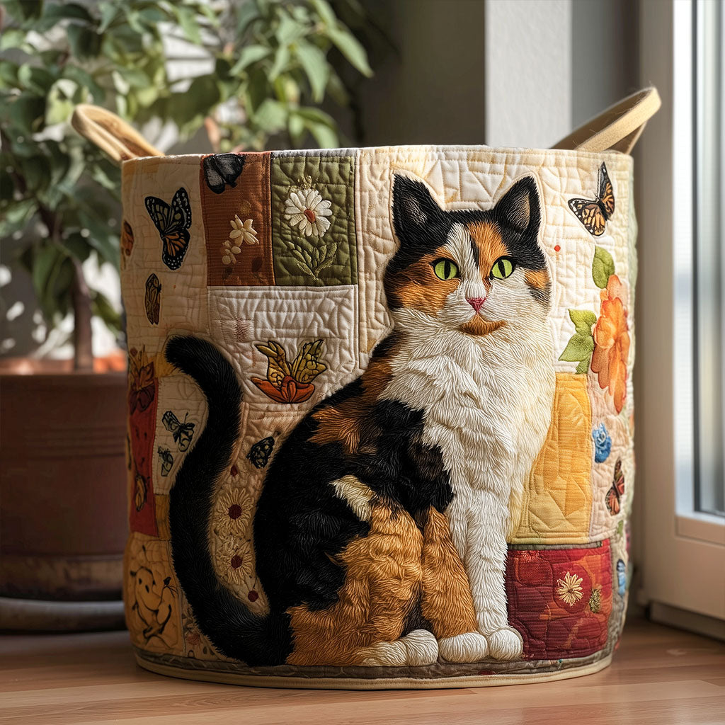Cottage Cat Dreams Laundry Basket Laundry Gifts, Housewarming Gift Ideas, Mother's Day Gifts