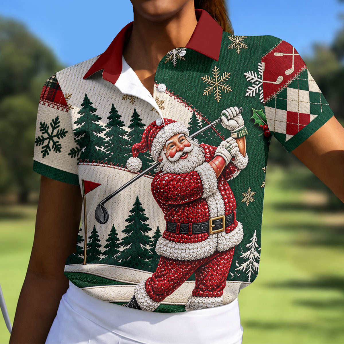 Christmas Golf Apparel - Women - View 3