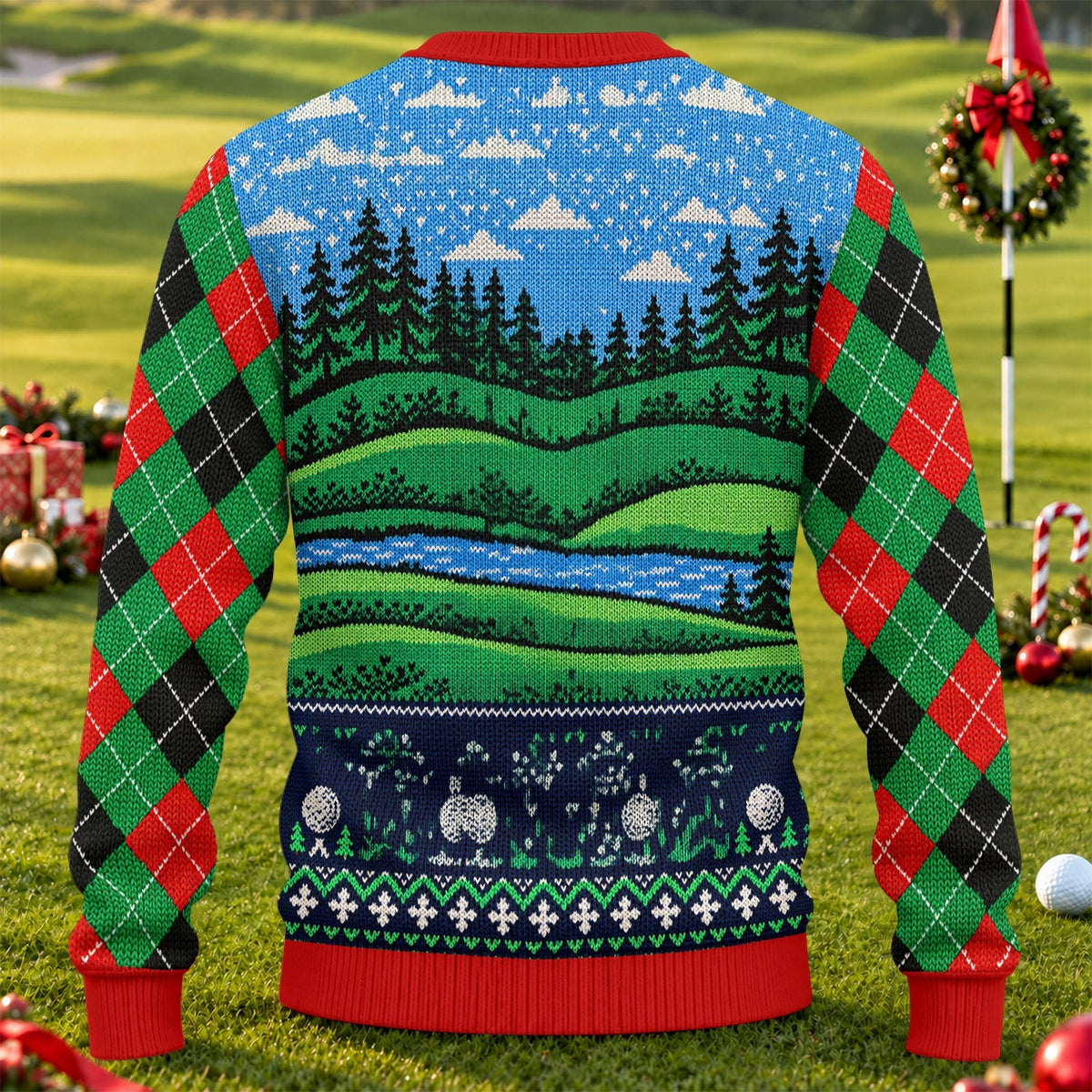 Christmas Your Hole Is My Goal Ugly Sweater, Ugly Sweater Party, Golf Lover Gifts