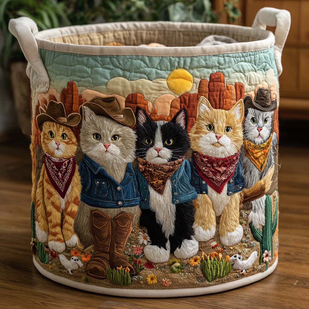 Dusty Paws Laundry Basket Laundry Gifts, Housewarming Gift Ideas, Mother's Day Gifts
