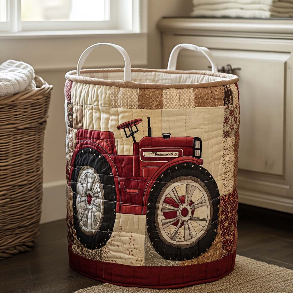 Farmhouse Wheel Laundry Basket Laundry Gifts, Housewarming Gift Ideas, Mother's Day Gifts