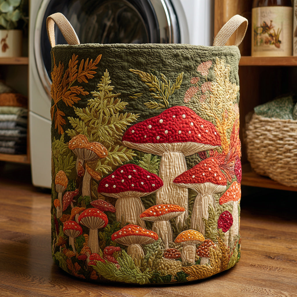 Forest Mushroom Laundry Basket Laundry Gifts, Housewarming Gift Ideas, Mother's Day Gifts