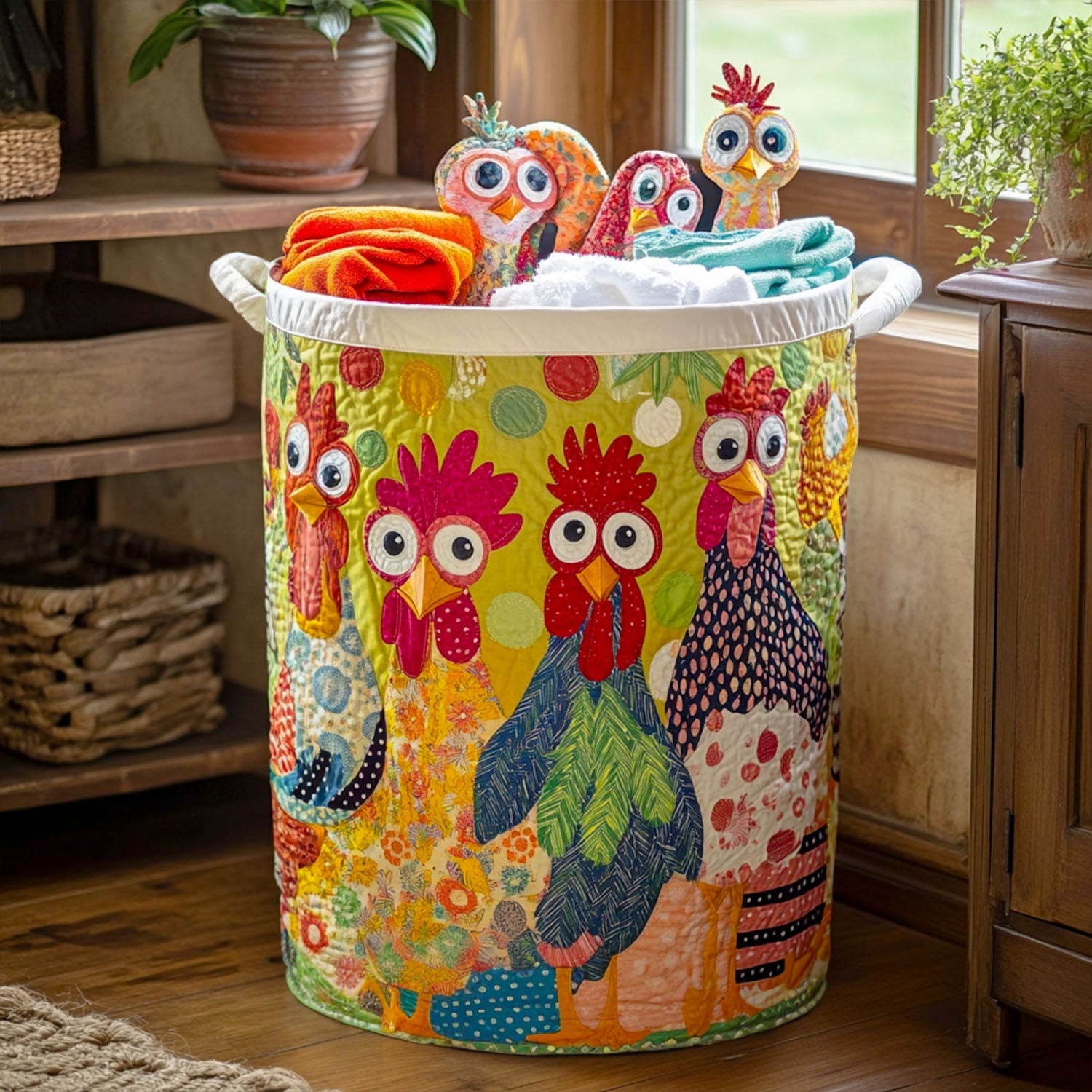 Fresh from the Coop Laundry Basket Laundry Gifts, Housewarming Gift Ideas, Mother's Day Gifts