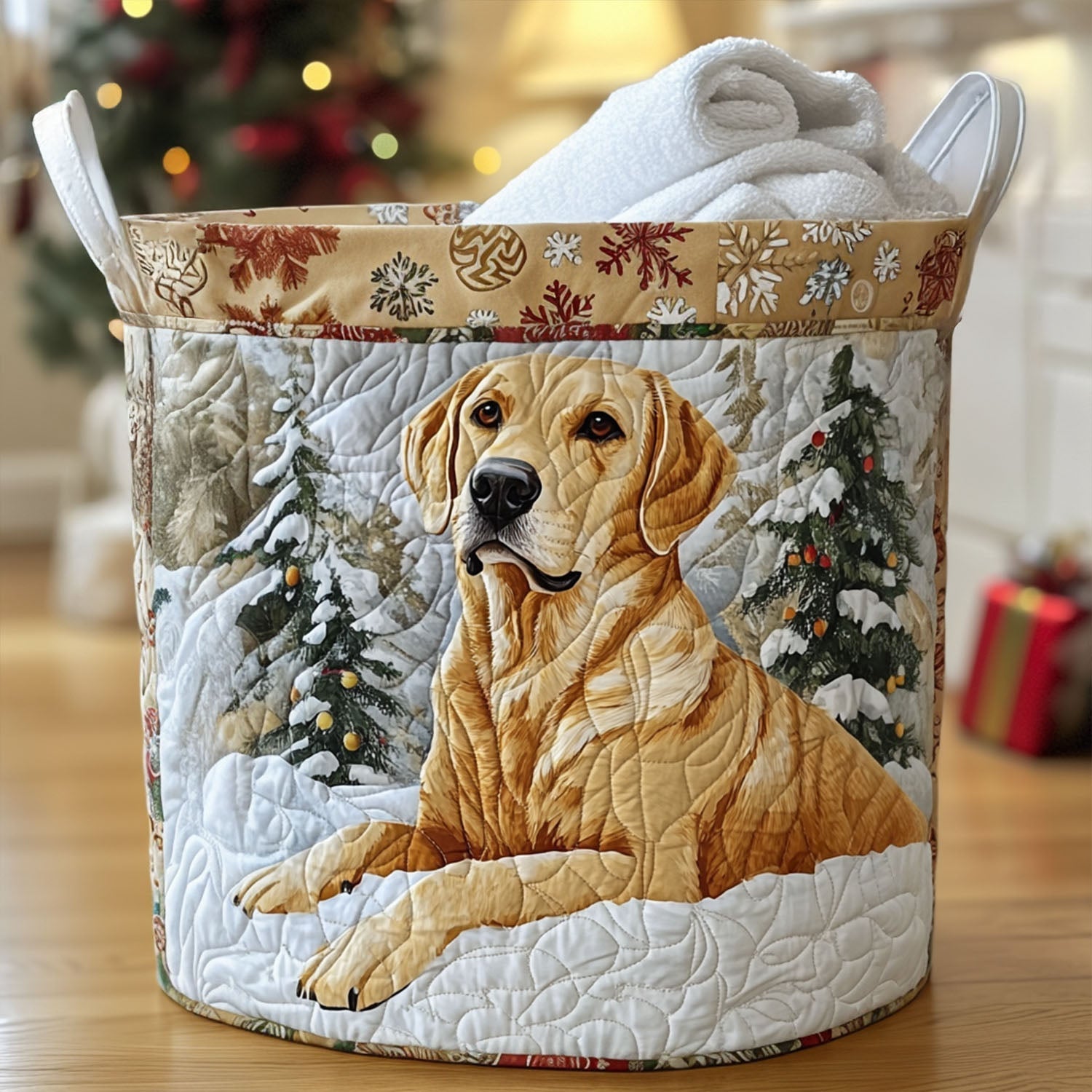 Golden Glow Laundry Basket Laundry Gifts, Housewarming Gift Ideas, Mother's Day Gifts