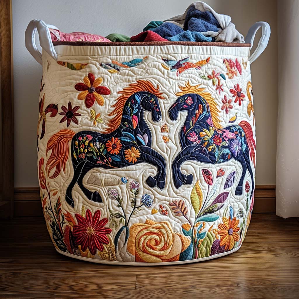 Golden Mane Laundry Basket Laundry Gifts, Housewarming Gift Ideas, Mother's Day Gifts