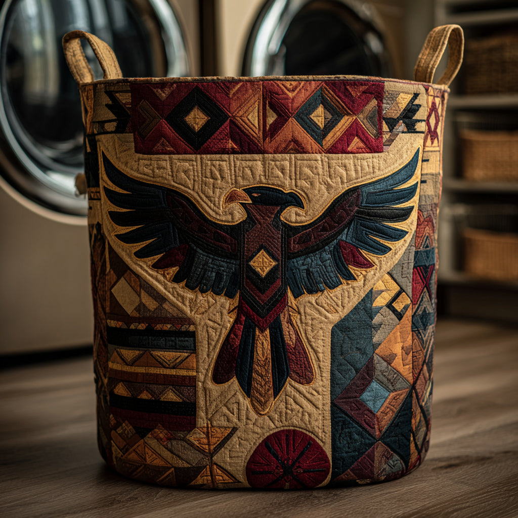 Guardian Tribal Eagle Laundry Basket Laundry Gifts, Housewarming Gift Ideas, Mother's Day Gifts