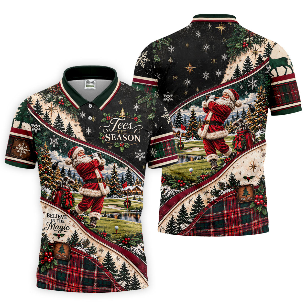 Christmas Golf Apparel - Men - View 9