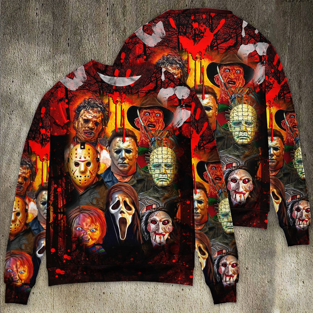 Halloween Horror Movie Sweatshirt, Scary Movie Fan Gifts, Halloween Gift