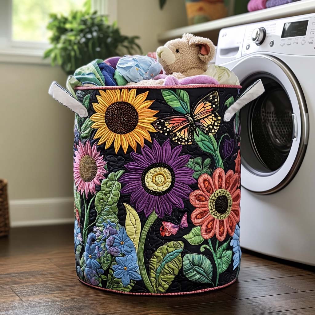 Happy Sun Glow Laundry Basket Laundry Gifts, Housewarming Gift Ideas, Mother's Day Gifts