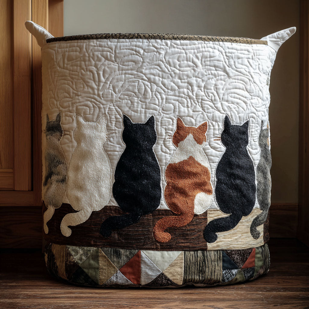 Lazy Whiskers Laundry Basket Laundry Gifts, Housewarming Gift Ideas, Mother's Day Gifts