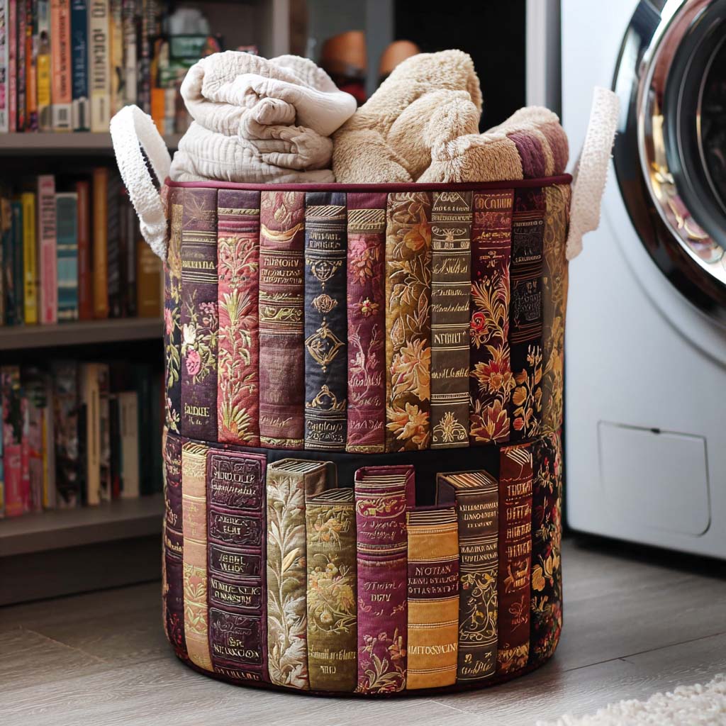 Literary Mood Laundry Basket Laundry Gifts, Housewarming Gift Ideas, Mother's Day Gifts