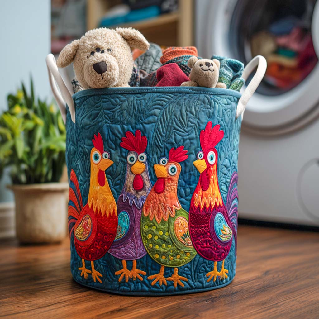 Little Clucker Laundry Basket Laundry Gifts, Housewarming Gift Ideas, Mother's Day Gifts