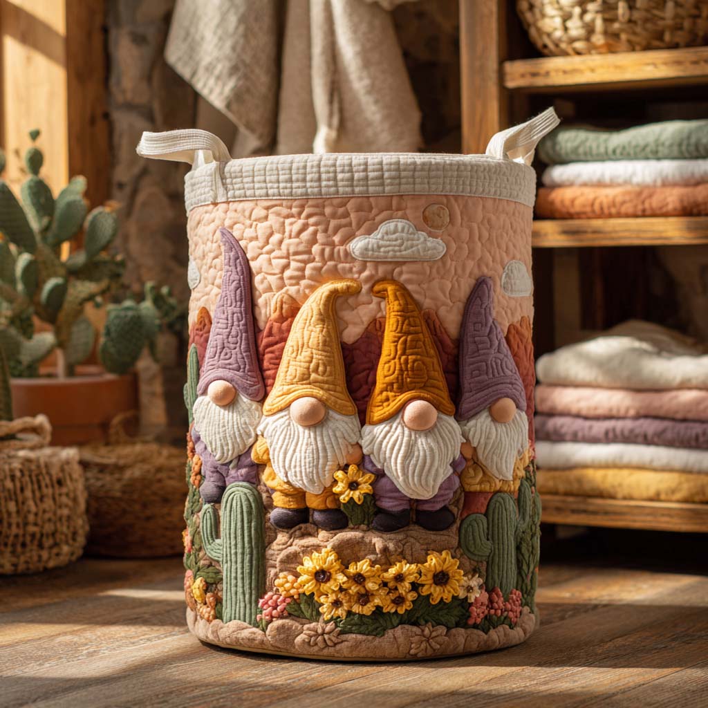 Little Nomad Gnome Laundry Basket Laundry Gifts, Housewarming Gift Ideas, Mother's Day Gifts