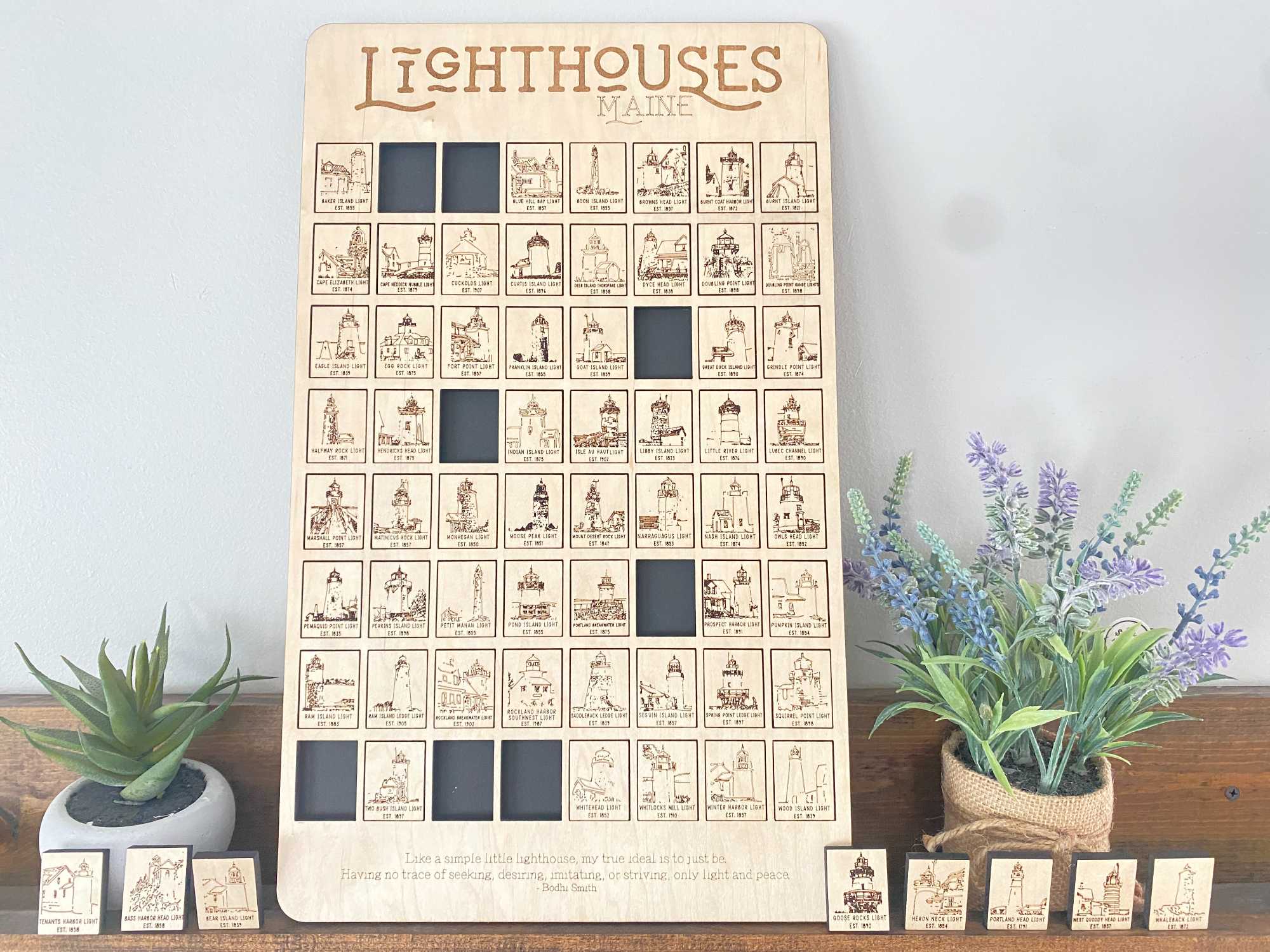 Maine Lighthouse Tracker, Best Christmas Gifts For Husband – CustomFam