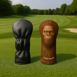 Funny Bigfoot Golf Head Cover - Golf Headcovers For Men - View 2