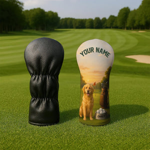 Personalized Pet Photo And Name Golf Head Cover - View 2