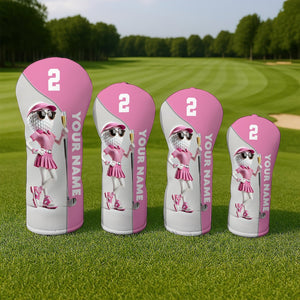 Funny Golf Head Covers - Custom Golf Headcovers Gift - View 2
