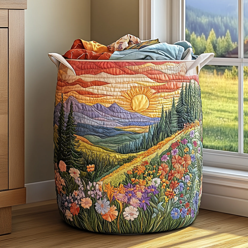 Morning Glory Laundry Basket Laundry Gifts, Housewarming Gift Ideas, Mother's Day Gifts