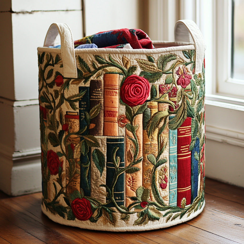 Nature Books Laundry Basket Laundry Gifts, Housewarming Gift Ideas, Mother's Day Gifts