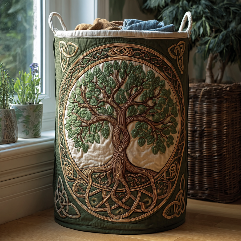 Nature Roots Laundry Basket Laundry Gifts, Housewarming Gift Ideas, Mother's Day Gifts