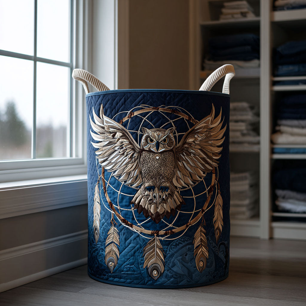 Owl Watch Laundry Basket Laundry Gifts, Housewarming Gift Ideas, Mother's Day Gifts