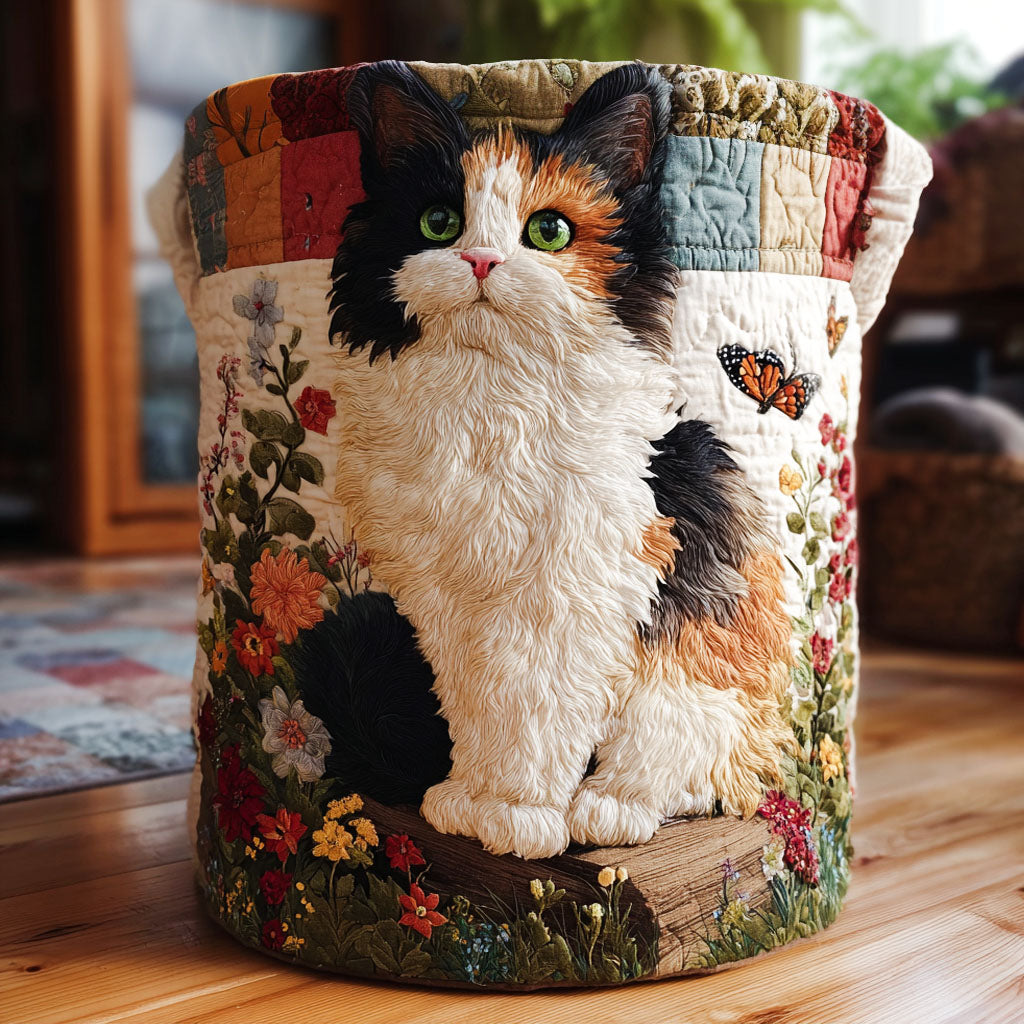 Purrfect Garden Laundry Basket Laundry Gifts, Housewarming Gift Ideas, Mother's Day Gifts