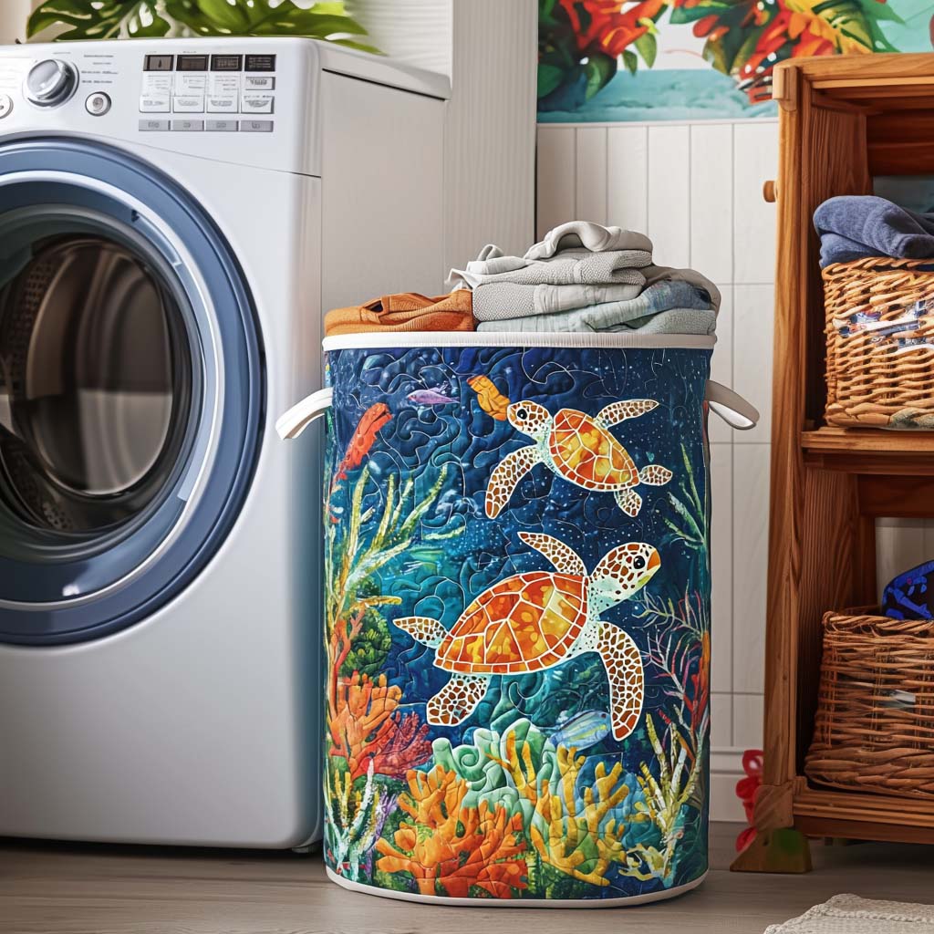 Sea Spirit Laundry Basket Laundry Gifts, Housewarming Gift Ideas, Mother's Day Gifts