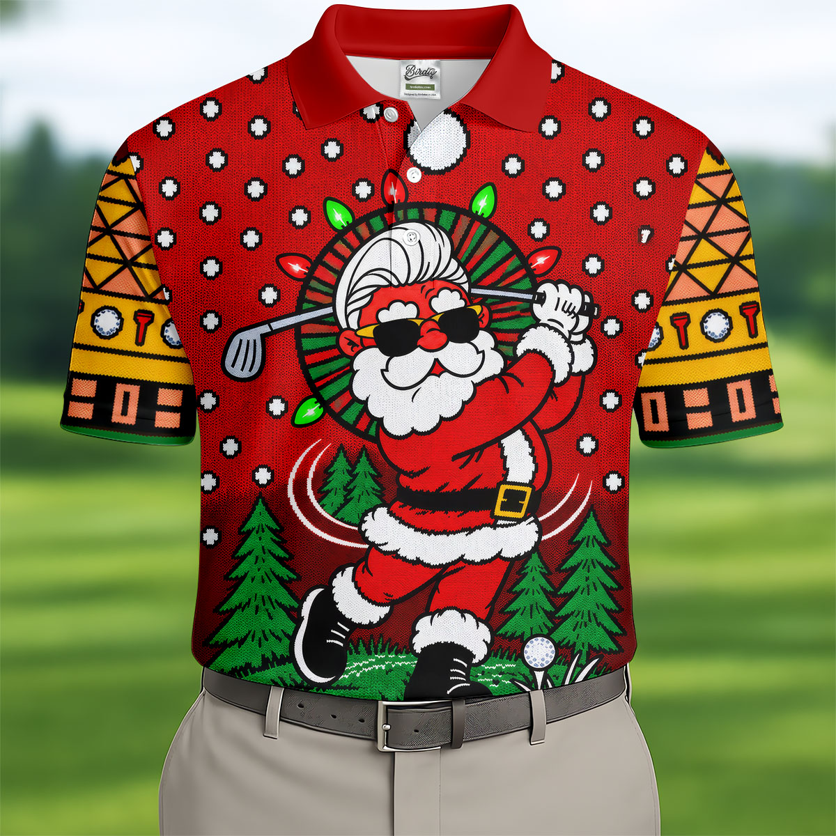 Christmas Golf Apparel - Men - View 1
