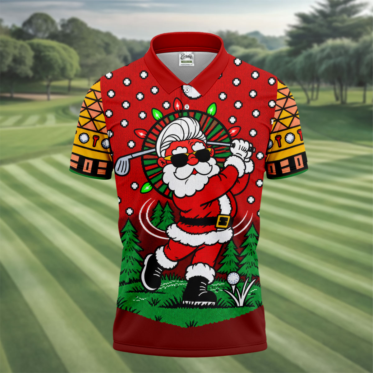 Christmas Golf Apparel - Men - View 3
