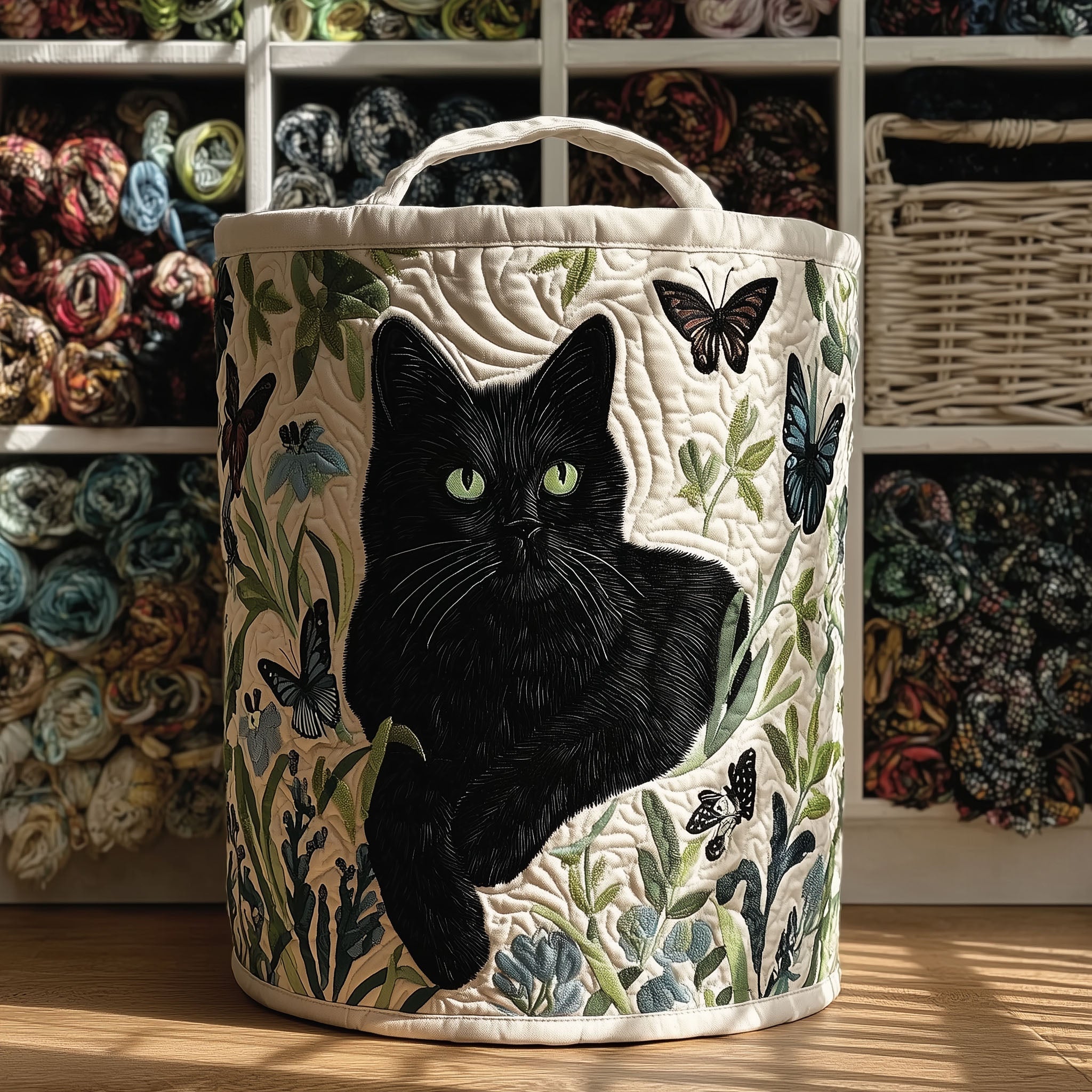 Wild Purrs Laundry Basket Laundry Gifts, Housewarming Gift Ideas, Mother's Day Gifts