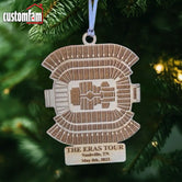 The Eras Tour Nashville Stadium Ornament, Personalized Christmas Ornament