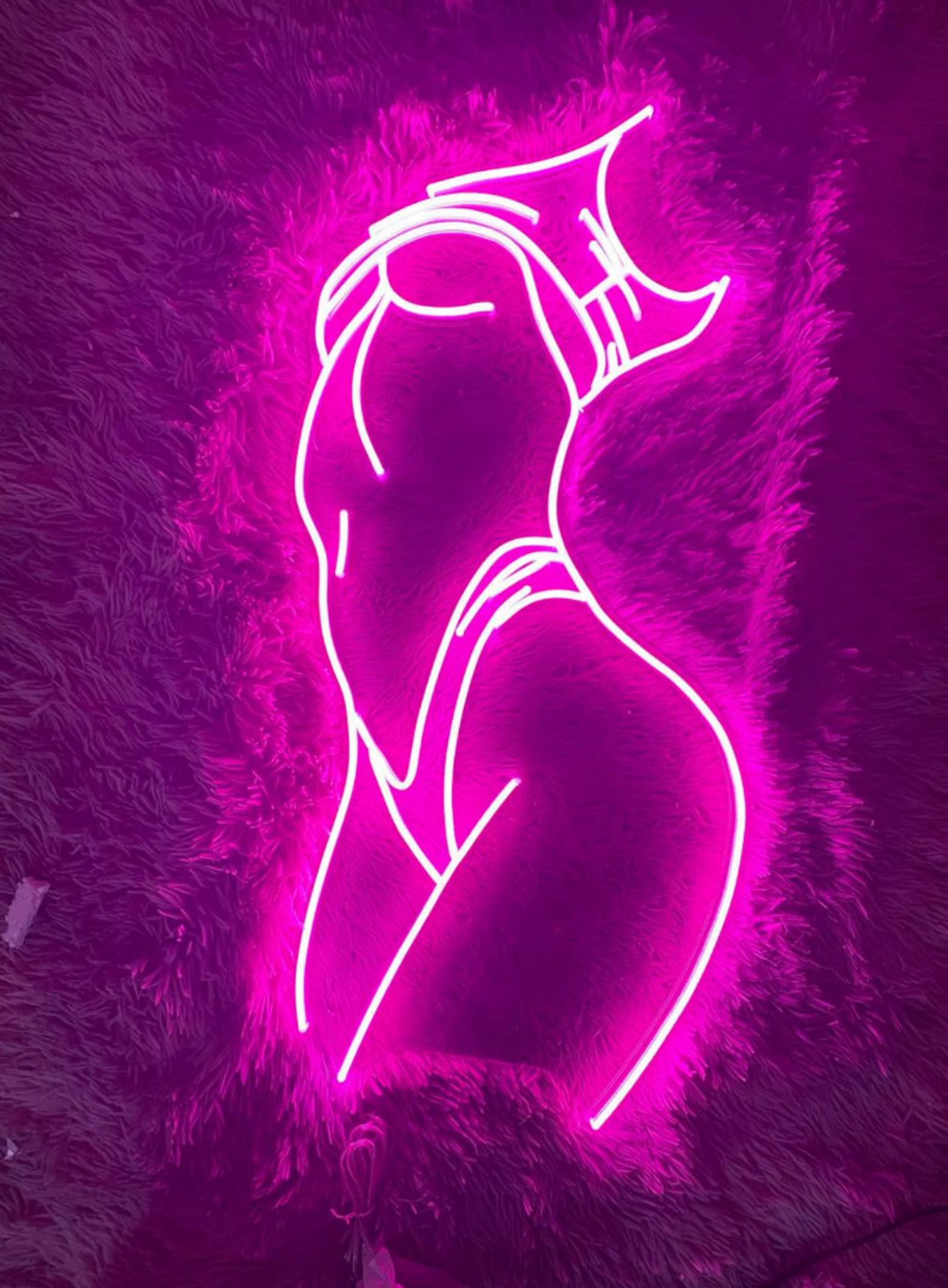 Sexy Lady Neon Sign, Sexy Woman Led Sign, Girl Neon Wall Decor, Valentine Gift For Him