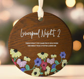 Custom Suprise Song Wood Christmas Ornament, The Eras Tour 2024, Gift For Swifties