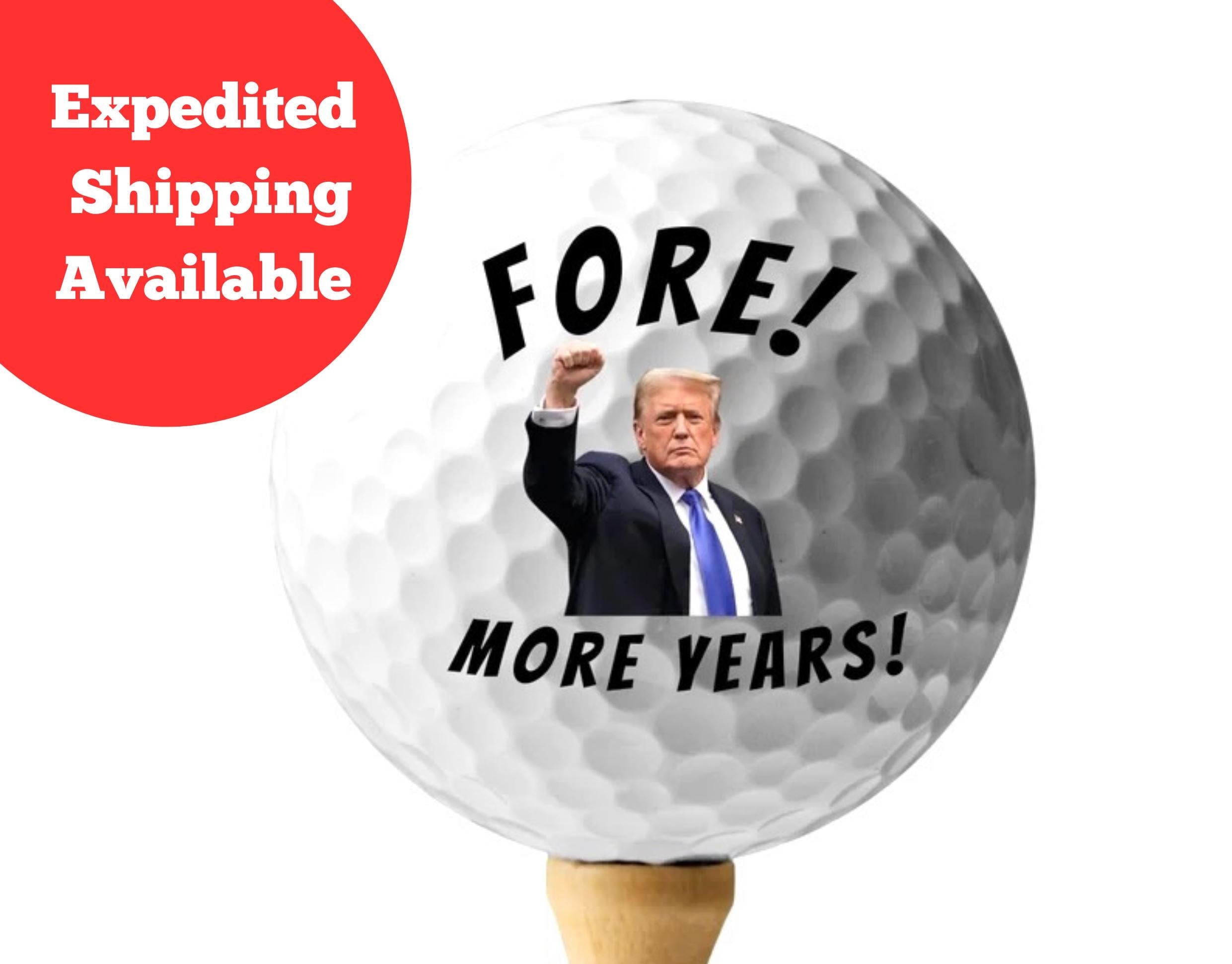 Trump Golf Balls, Custom Golf Balls, Gift For Golfer, Gift For Trump Supporter