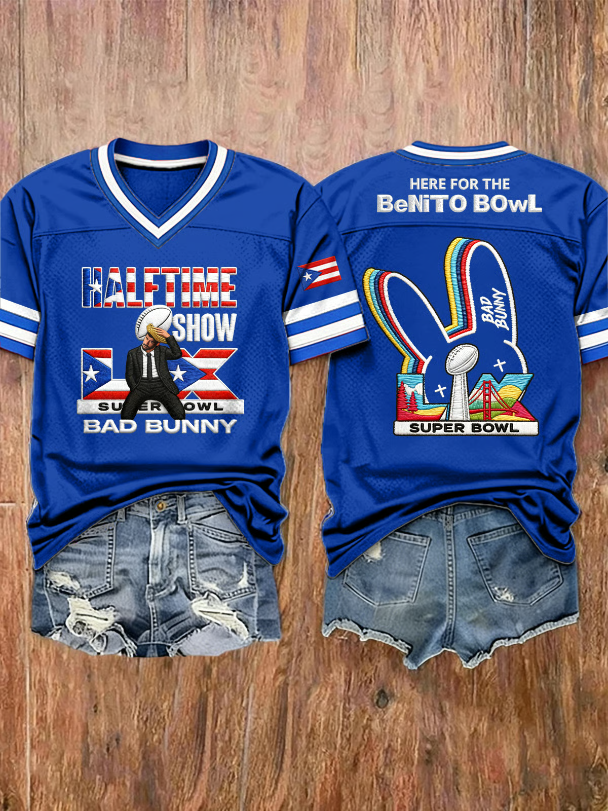 Super Bad Game Day Here For Benito Bowl Haft Time Show 2026 Tee, Bad Bunny Puerto Rico Shirt, Game Day Shirt
