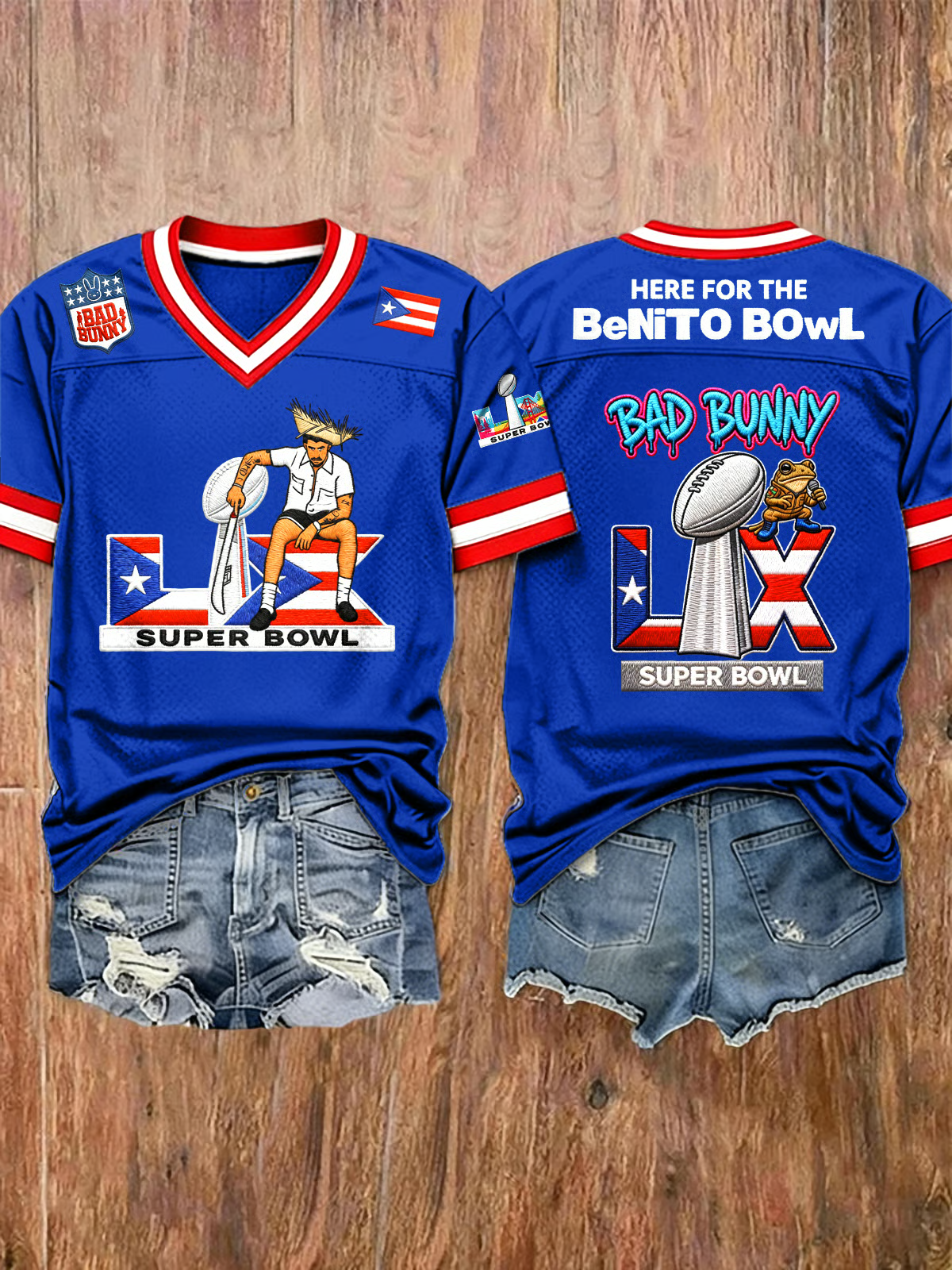 Here For The Benito Bowl Shirt, Bowl 2026 Bad Bunny Tee, Game Day Shirt, LX Super Bad Game Day Bunny Shirt