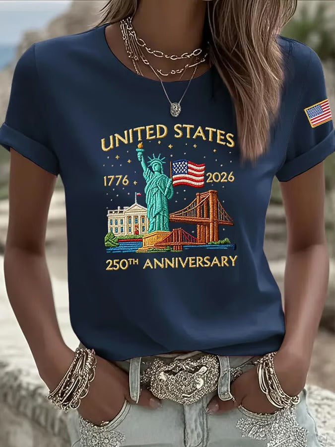 US 1776-2026 250th Anniversary T-shirt, 250 Years of America Shirt, 4th Of July Patriotic Tees
