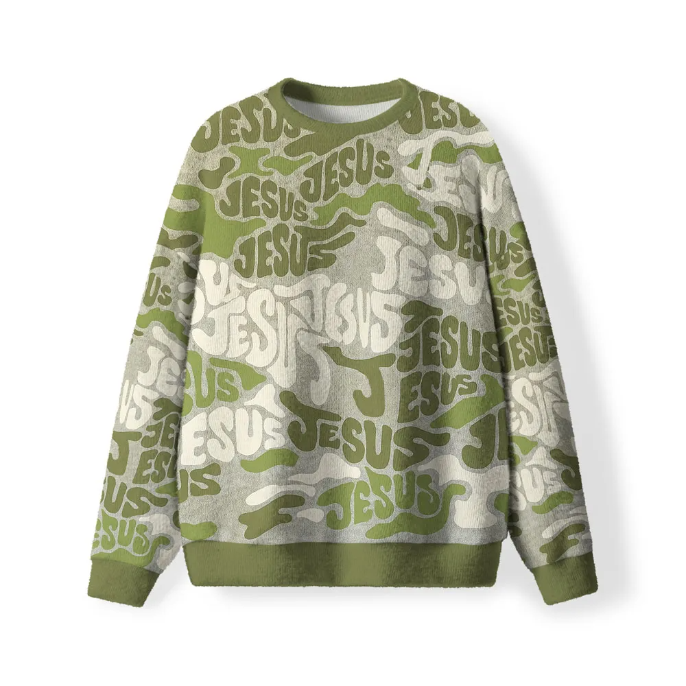 Reteo Jesus Christian Funny Ugly Sweater, Ugly Xmas Sweater, Christmas Ugly Sweatshirt