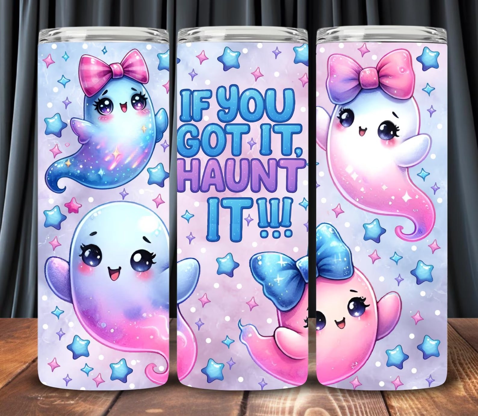 Pastel Halloween Ghost 20oz 30oz Tumbler, Cute Baby Boo Halloween Costumes, Halloween Gifts
