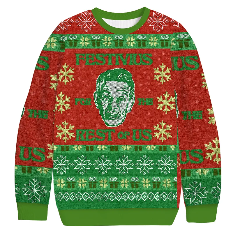 A Festivus For The Rest Of Us Vintage Christmas Sweater, Ugly Xmas Sweater, Christmas Ugly Sweatshirt