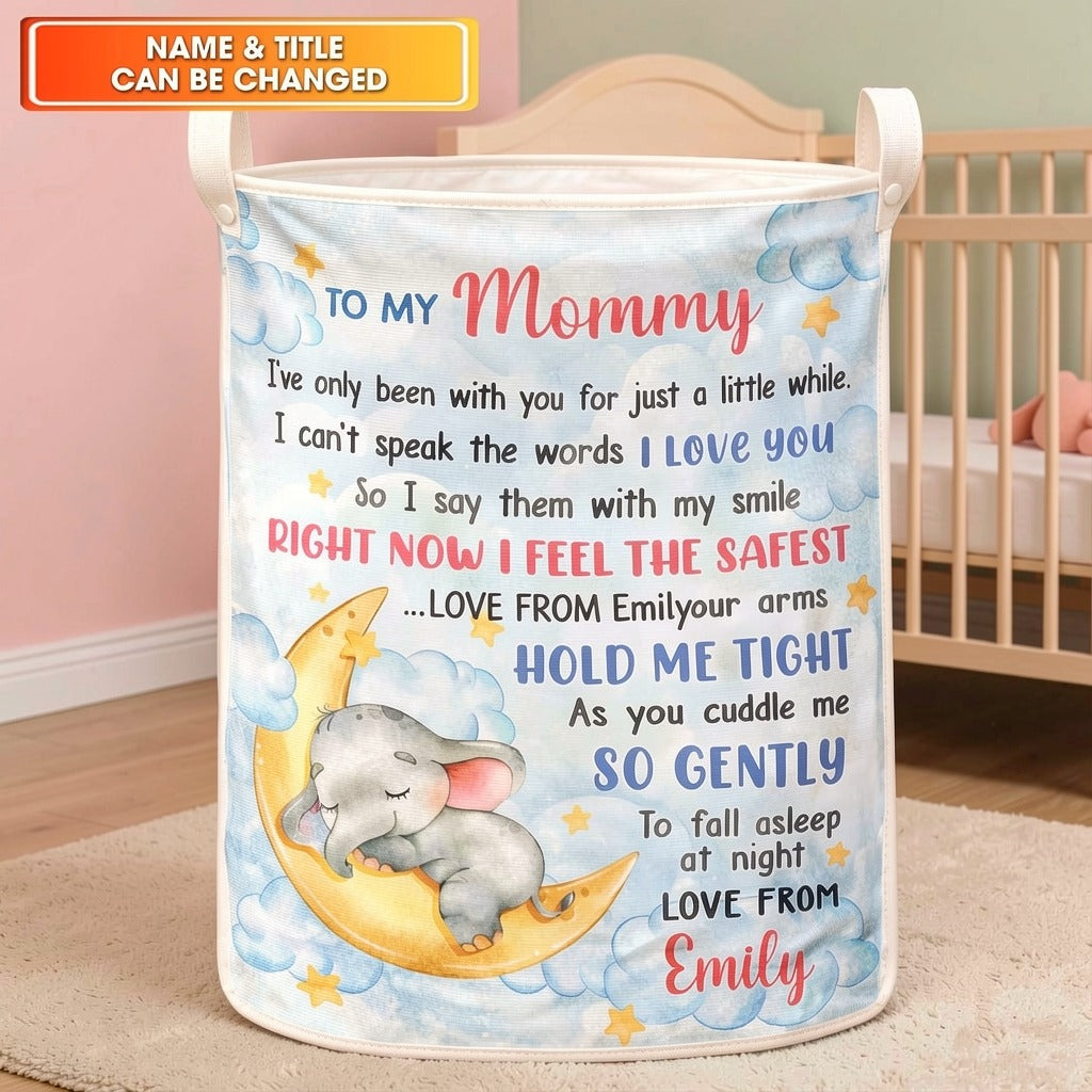 To My Mommy New Mom Gift Basket Laundry Basket Laundry Gifts, Housewarming Gift Ideas, First Mother's Day Gift