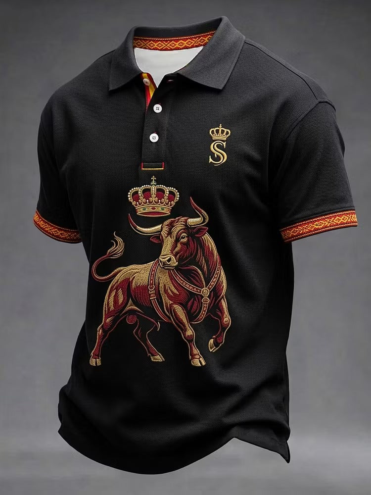 Spanish Bullfighting Black Shirt, Soccer Champion Fan Shirt Gameday Shirts, Father's Day Presents