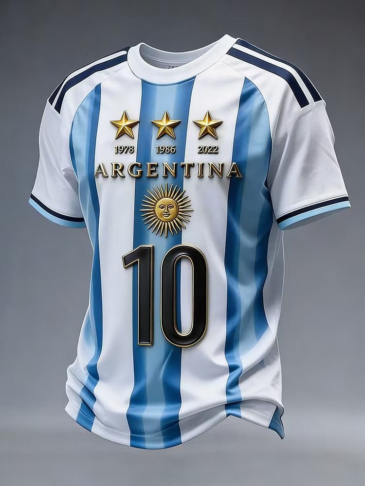 Argentina Flag 2026 Shirt, Soccer Champion Fan Shirt Gameday Shirts, Father's Day Presents