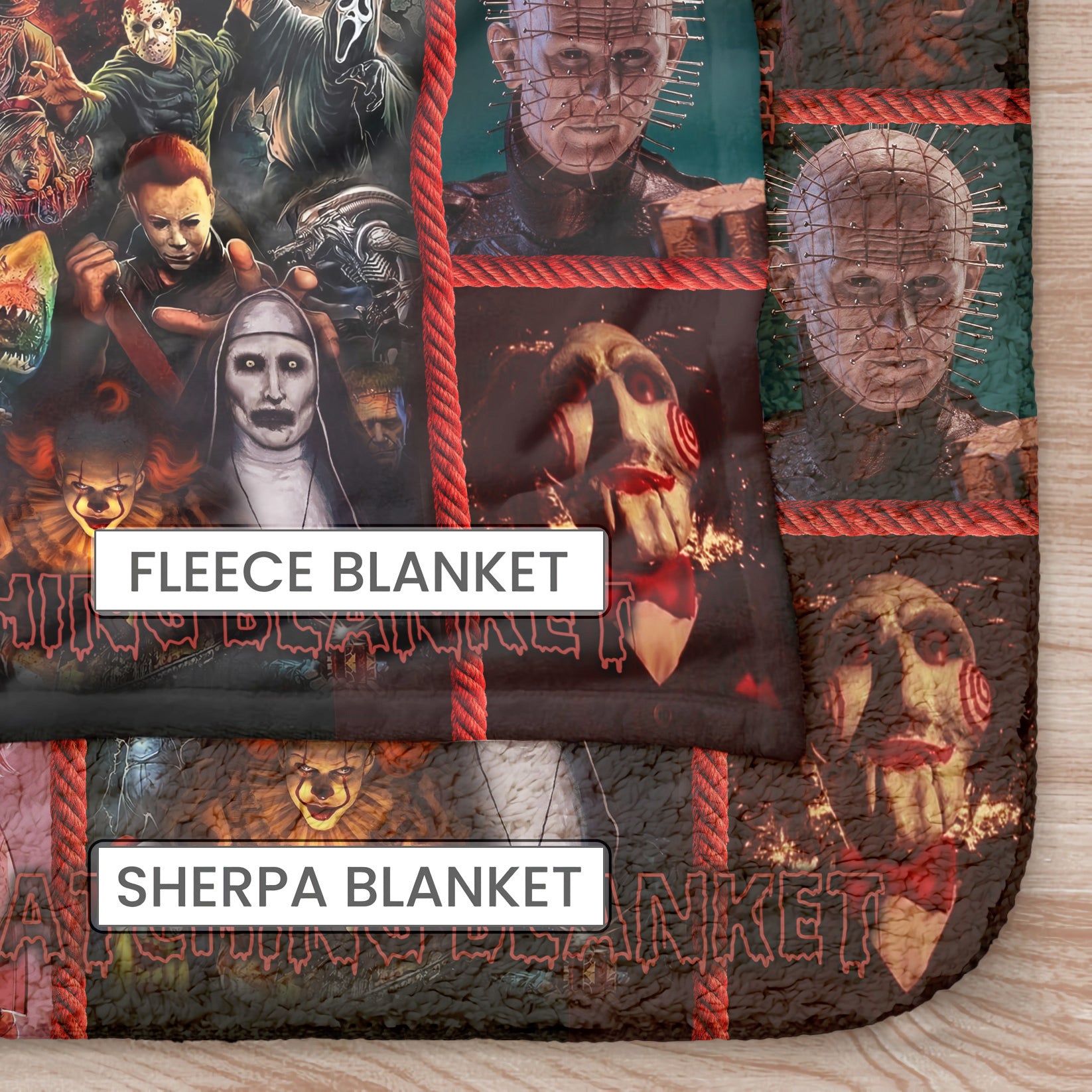 This Is My Horror-Movie authentic 3 Woven Fleece Blanket